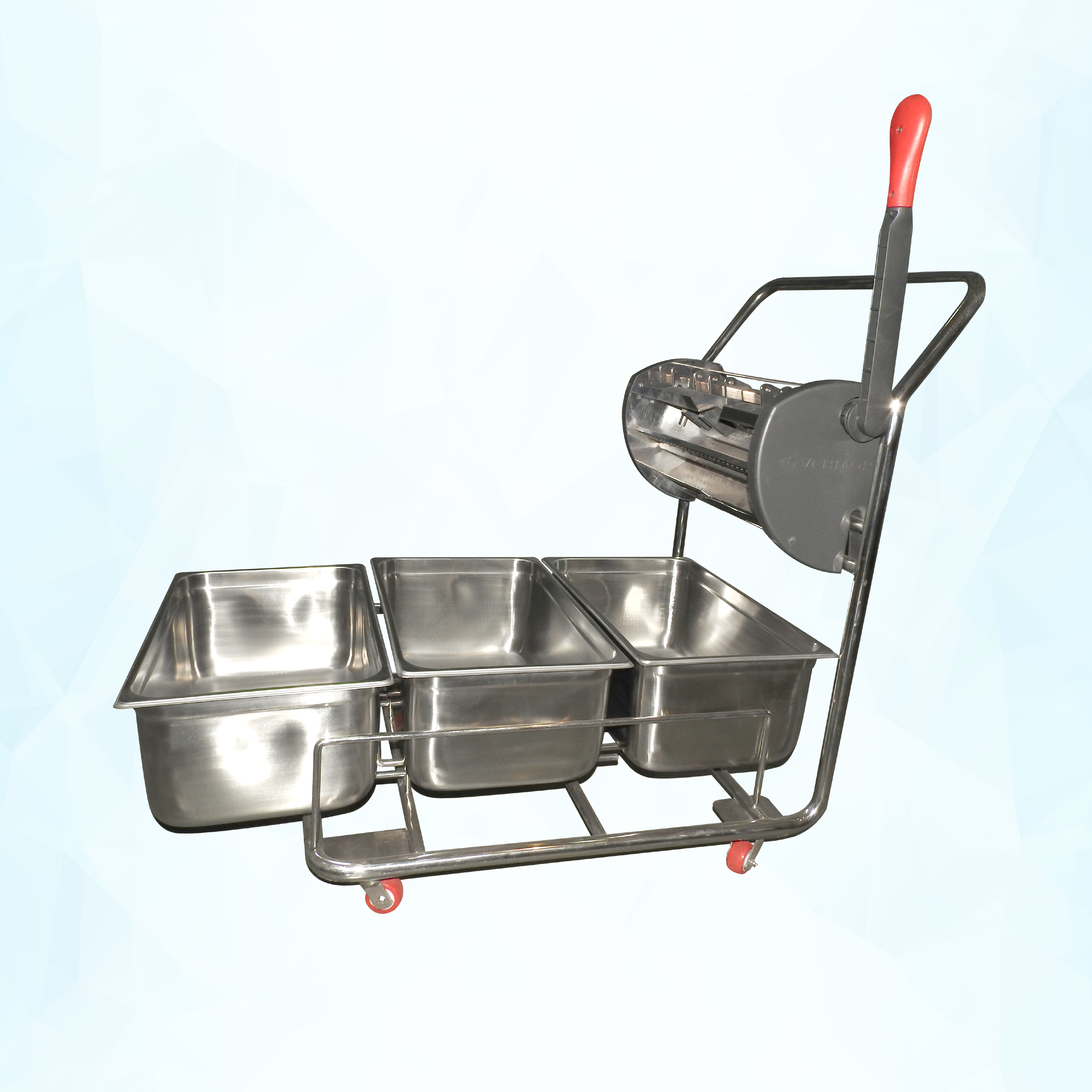 Stainless Steel Bucket Cleaning System